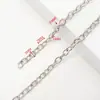 Cadena Pequeña O Kimberly Acero Inoxidable 304 1.5-8mm Accesorios de Ropa DIY Cadena de Equipaje de Alta Gama Cadena con Forma de O