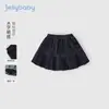 Saia Jeans para Meninas 2026 Verão Novo Estilo Roupa Infantil Resistente ao Desgaste Calça Saia Crianças Maiores Vestido para Crianças Pequenas Bebê Roupas de Verão