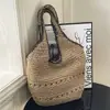 Bolso Tejido Elegante Nuevo Primavera 2026, Bolso de Hombro, Bolso de Playa de Moda, Bolso de Hombro, Bolso de Mano Simple