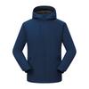 Chaqueta de Forro Polar Grueso de Doble Capa para Hombre de Invierno, Abrigo Cálido, Cortavientos y Resistente al Frío para Exteriores, con Protección para las Orejas