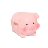 Resina tridimensional fofo fofo fofo fofo porquinho rosa porco gordo fofo acessórios de joias diy ornamentos pequenos criativos para mesa e carro