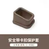Cubierta Universal para Enchufe de Cinturón de Seguridad de Coche, Cubierta Protectora para Hebilla de Cinturón de Seguridad, Silicona Eva Decorativa a Prueba de Polvo para Asientos Delanteros y Traseros