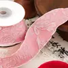 Cinta de Borde en Relieve Tridimensional Flor de Cinta Regalo Boda Ropa Hecho a Mano Lazo Tocado Pasador Accesorios