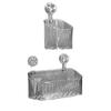Baño Ventosa Sin Perforaciones Inodoro Baño Lavabo Ventosa Estante de Almacenamiento Caja de Almacenamiento Cesta de Almacenamiento para Inodoro