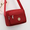 2025 Nova Bolsa Transversal Bolsa de Ombro de Tecido de Nylon Leve Bolsa Transversal Casual Bolsa de Mamãe Feminina Multifuncional Grande Capacidade