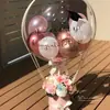 Buquê de Flor de Puff Transfronteiriço, Balão Bobo, Balde de Abraço, Cesta de Flores de Balão, Dia dos Namorados, Presente de Dia das Mães para Melhor Amigo, Presente de Lembrança