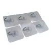 Ganchos Transparentes Sem Furos, Ganchos Adesivos Sem Marcas, Ganchos para Roupas de Banheiro Cozinha, Adesivos de Parafuso para Porta-Retratos Rs-500924