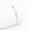 Pendientes, Pulsera, Collar, Tobillera de Acero de Titanio con Diseño All-Over, Cruz Estilo Ins, Juego de Joyería Transfronteriza de Acero Inoxidable para Mujer