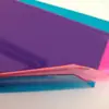 Película de Plástico de PVC de Colores Ecológica Retardante de Llama Suave Película de Empaque en Rollo de PVC Película de Cristal Venta al por Mayor Textura de Cristal