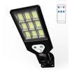 Luz de Rua Solar Externa Transfronteiriça com Controle Remoto Luz de Parede LED Novo Sensor de Corpo Humano Luz de Jardim À Prova d'Água Luz de Jardim