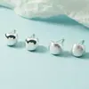 Pendientes para Mujer Estilo Coreano 2021 Acabado Cepillado, Diseñador Original Curvos Minimalistas Tendencia Estilo Genial con Sensación de Alta Gama y Versátiles