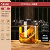 Contenedor de sellado para botella de vino de espuma, Licor de ciruela verde, Tarro de vino medicinal, Olla de vino con grifo, Botella de vidrio para almacenamiento y almacenamiento de vino