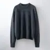Suéter de Punto Suave y Agradable para la Piel, Capa Base Cálida de Lana Polar Sin Costuras para Otoño e Invierno, Manga Larga, Cuello Alto