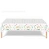 Toalha de mesa de Páscoa nova, louça de festa, toalha de mesa estampada com coelho e ovo, toalha de mesa descartável, decoração de festa de feriado