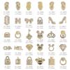 Nuevos accesorios para uñas transfronterizos, chanclas de diamantes, decoración de uñas con forma de cabeza de conejo, frasco de perfume, suministros para uñas de abeja