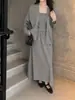 Conjunto de tres piezas para mujer de alta gama, suave y elegante, de corte slim, para otoño e invierno, transfronterizo europeo y americano, con camisola, cárdigan y top de manga larga