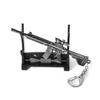 Venda quente Jedi sobrevivência 12cm modelo metal presente barraca suprimento paz elite frango chaveiro pingente