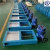 Válvula de compuerta eléctrica Zhi Gong, Compuerta de gases de combustión, Válvula de descarga de cenizas, Soportes de acero inoxidable, Acero al carbono, Diseño no estándar