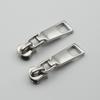 Cabeça de resina por atacado de fábrica ponto 5 # 5 + cabeça de couro móvel com cabeça de zíper de metal de bagagem de peça