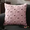 Nueva funda de almohada de peluche con forma de fantasma y calabaza de Halloween para cruzar la frontera, cojín de felpa con bordado 3D, decoración navideña