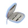 Fábrica de Origen BUBM Cáscara Dura EVA Almacenamiento de Cables de Datos Batería Portátil Impermeable Resistente a los Arañazos PU Estampado Paquete de Almacenamiento para Memorias USB
