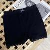 Nuevos OK pantalón de seguridad de fibra de menta con ácido láctico sin costuras de cintura media con grafeno antibacteriano de encaje anti-luz para mujer