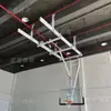 Soportes de Baloncesto para Interiores al por Mayor para Escuelas, Fabricantes, Adultos y Adolescentes, Aleación de Aluminio, Altura Ajustable, Tableros de Baloncesto Montados en la Pared