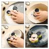Ayudante de Cocina Lavado de Platos Algodón Dibujo Animado Forma de Mickey Fuerte y Duradero Electrodomésticos de Limpieza del Hogar Esponja Limpiador Venta al por Mayor