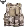 Equipo de Exterior Chaleco Táctico Chaleco Chaleco Anfibio Chaleco Multifuncional para Exteriores Fuerzas Especiales de Exterior Ligero Hombres