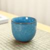 Taza de té de cerámica con grietas de hielo taza de té taza de té grande Copa Maestra rebanada abierta puede levantar taza de té de cerámica taza individual tazón de té venta al por mayor