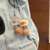 Lindo Colgante de Gato de Peluche Dibujo Animado Cadena para Teléfono Móvil Llavero Colgante para Mochila Estudiantil Regalo para Pareja Novia Accesorios