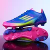F50 Nuevos Zapatos de Fútbol de Caña Baja para Estudiantes Transfronterizos Clavos Largos Juego Entrenamiento Juvenil Comercio Exterior Deportivos Zapatos de Fútbol
