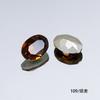 Cristal Dongzhou 8*6mm oval puntiagudo accesorios para joyería DIY color huevo de paloma pequeño broca para uñas nuevo venta al por mayor