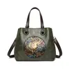 Bolsa Feminina 2025 Outono e Inverno Nova Tendência Textura Commuter Bolsa Tote de Grande Capacidade Acessível para Presbitas Moda de Luxo Retrô Bolsa de Mão