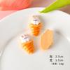 Cartoon miniatura comida jogar atacado diy creme acessórios artesanais materiais acessórios acessórios de resina