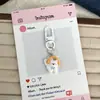 Lindo Llavero Casual de Cachorro Colgante de Chica Ins Estudiante Bolsa Pequeña de Regalo Bolso Mochila Accesorios para Coche Colgante