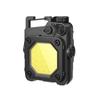Mini linterna de largo alcance tipo C para exteriores, luz fuerte, trabajo, camping, camping, transfronteriza, multifunción, llavero, lámpara ob pequeña