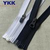 Ykk Nº. Zíper Reversível de Nylon 3 para Jaquetas de Couro, Roupas de Secagem Rápida, Preto, Branco, Acessórios de Vestuário Multicor