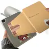 Capa protetora de tela cheia com bolinhas amarelas do Rilakkuma adequada para tablet iPad Pro 11/13 polegadas air 8/7/6 fofa 10