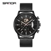 Reloj de Pulsera para Hombre Impermeable Luminoso Marca Oufani Reloj de Cuarzo Popular para Comercio Exterior con Cronógrafo Reloj de Pulsera para Hombre al por Mayor