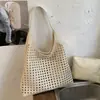 Bolsa de Gran Capacidad Transfronteriza, Bolso Sencillo Nuevo Estilo Verano 2026, Estilo Casual, Bolso Tote de Hombro y Axila Versátil y de Moda