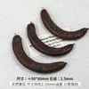 Sinos de Vento de Frutas Secas e Flores Naturais Retrô Contas para DIY Colar de Contas Artesanal Brincos Acessórios de Joias Materiais