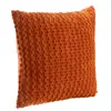 Capa de Almofada Abraco 45cm x 45cm Terracota Poliéster - Lyor
