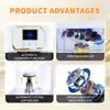 Máquina de selagem automática de latas para embalagem de garrafas de milk tea comercial, máquina de selagem de latas de plástico para bebidas, máquina de selagem de latas de alumínio para cerveja