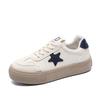 Zapatos blancos con estrellas de Internet Celebrant para mujer, otoño 2024, nuevos zapatos deportivos de suela gruesa para estudiantes, zapatos casuales Dexun que combinan con todo, tendencia
