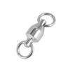 Rolamento gigante de pesca 8 em forma de aço inoxidável giratório 8 em forma de conector de anel 8 em forma de anel acessórios de equipamento de pesca fabricante