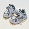 Sapatos de menino, dad shoes, nova coleção outono/inverno 2026, tênis retrô para crianças, sapatos de sola macia para meninos