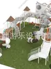 Brinquedos de Exterior para Jardim de Infância Estrutura de Escalada de Madeira Ponte Suspensa Tobogã de Treinamento Instalação Infantil Local Parque de Treinamento Sensorial