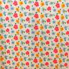 Popelina de algodón estampada color hoja tela primavera y verano fresca transpirable amigable con la piel ropa de niño camisa pantalón a prueba de mosquitos tela para bolsa