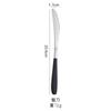 Cuchillo, Tenedor, Cuchara de Acero Inoxidable 304 New Moonlight Cubiertos Cuchillo para Bistec Occidental Logo de Hotel Restaurante Pulido Espejo
